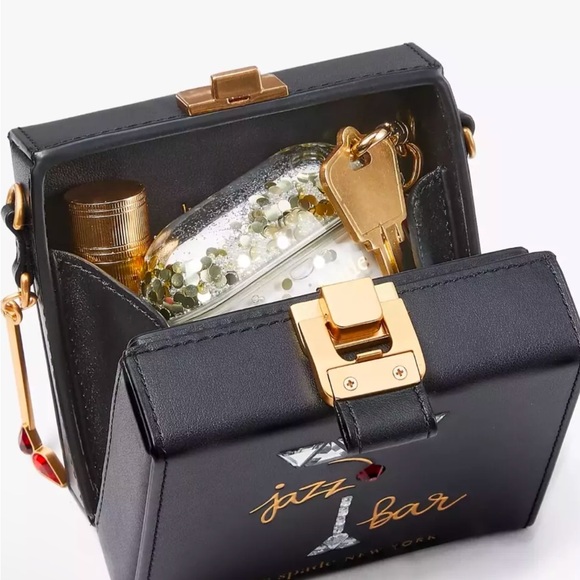 Collectible novelty Kate Spade Matchbox rare Mini Frame Clutch Crossbody New!!! - Picture 8 of 15